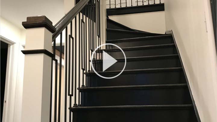 Painted Staircase video