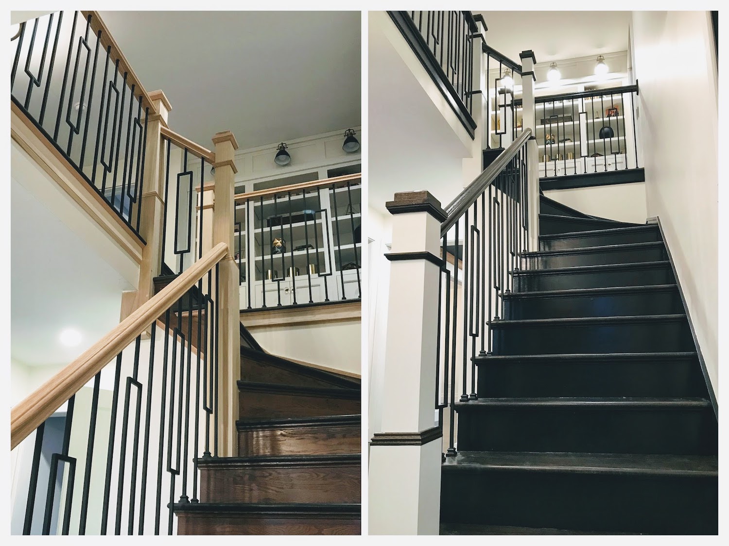 Repainted Interior Staircase